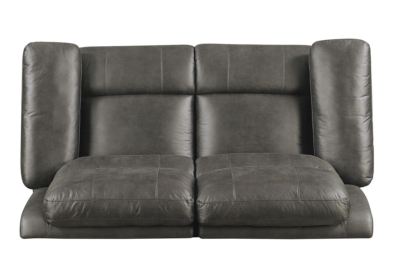 Julia Dark Gray Power Motion Loveseat,Taba Home Furnishings